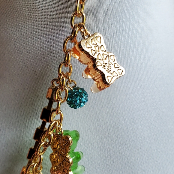 Nwt Betsey Johnson Gummy Bear Frontal Necklace - Picture 6 of 17